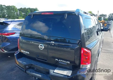 2014 Nissan Armada Platinum z USA, uszkodzony, nr VIN 5N1BA0NF2EN603377